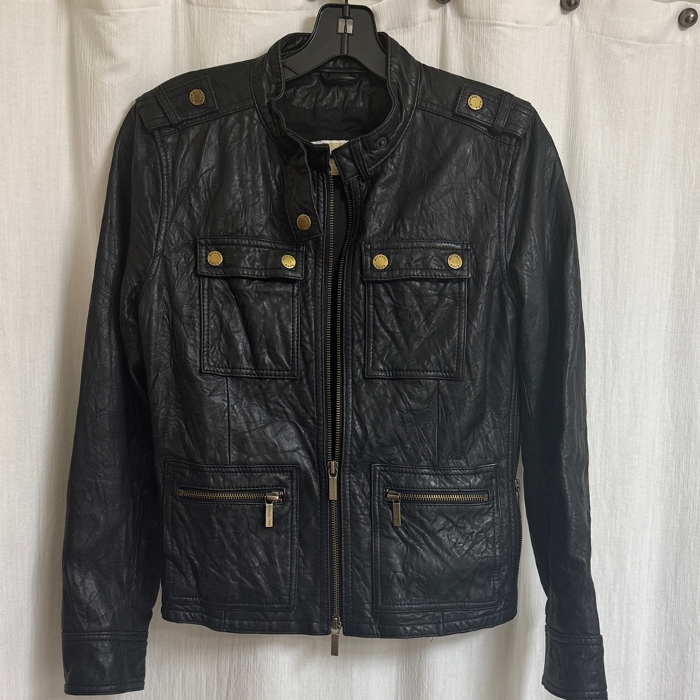 Michaels Black Jacket with Gold Buttons